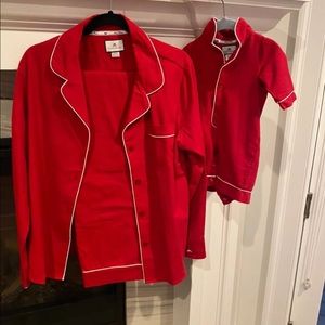 Petite Plume Flannel Pajamas with Baby Pajamas